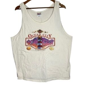 Vintage Hanes Ocean City Maryland Tank Top